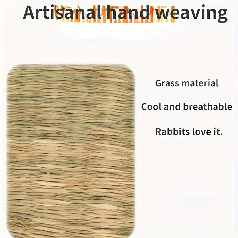 Pet Grass Mat For Hamster Rabbit Dutch Pig Grind Teeth Grass Nest