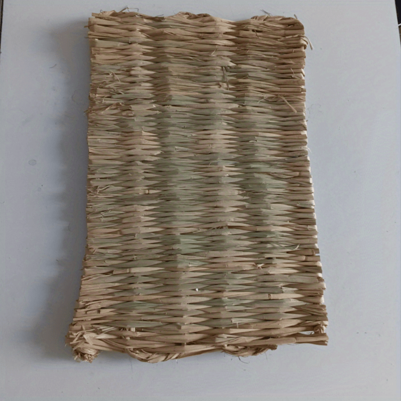 Pet Grass Mat For Hamster Rabbit Dutch Pig Grind Teeth Grass Nest