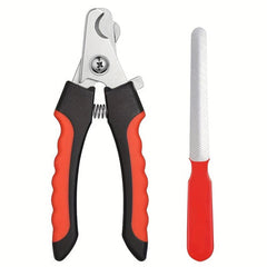 Professional Pet Nail Clippers with Safety Guard for Medium and Large Dogs