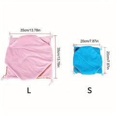 Cozy Double Layered Pet Hammock for Small Animals