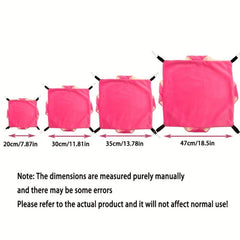 Cozy Double Layer Pet Nest Plush Hammock Bed For Hamsters