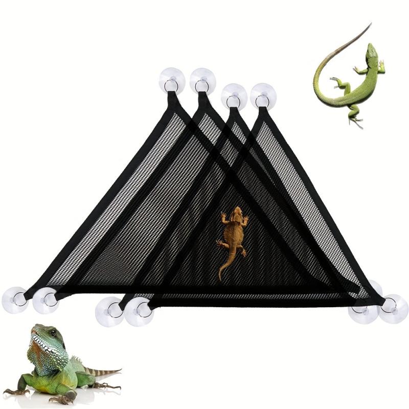 Triangular Lizards Hammock Bed with Suction Cups