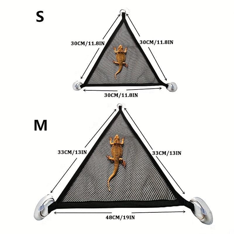 Triangular Lizards Hammock Bed with Suction Cups