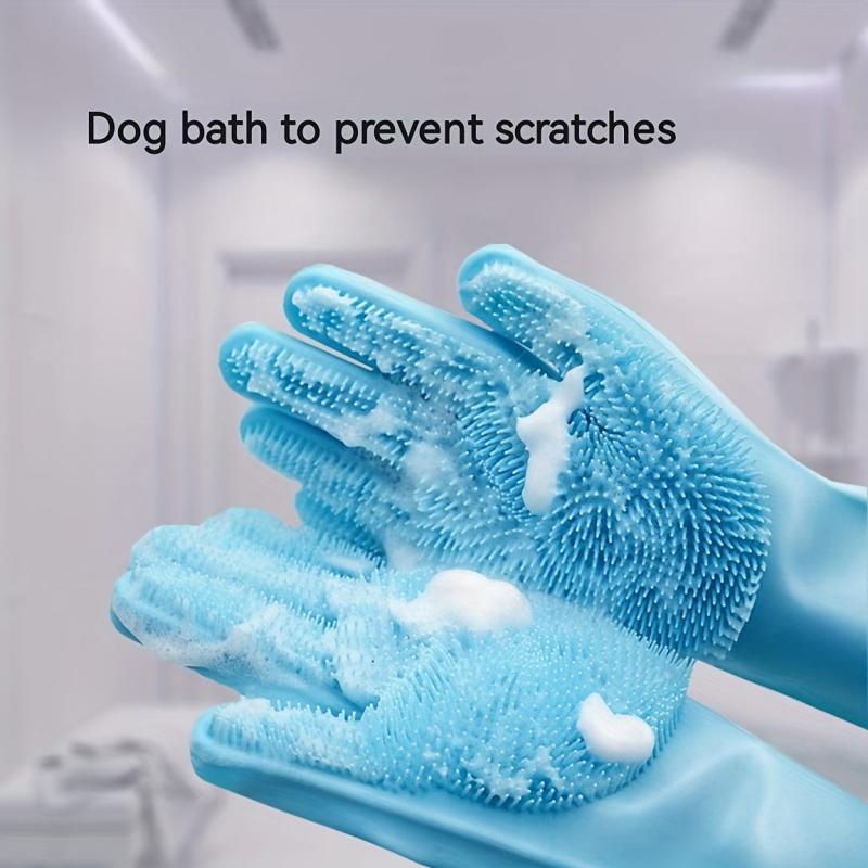 Pet Hair Removal Glove for Dogs and Cats Efficient Grooming Tool