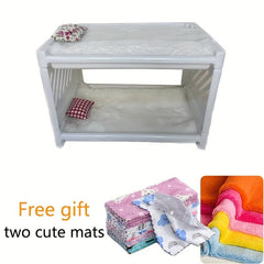 Hamster Bed Pet Bunk Bed Corner Hideout Small Animal Supplies