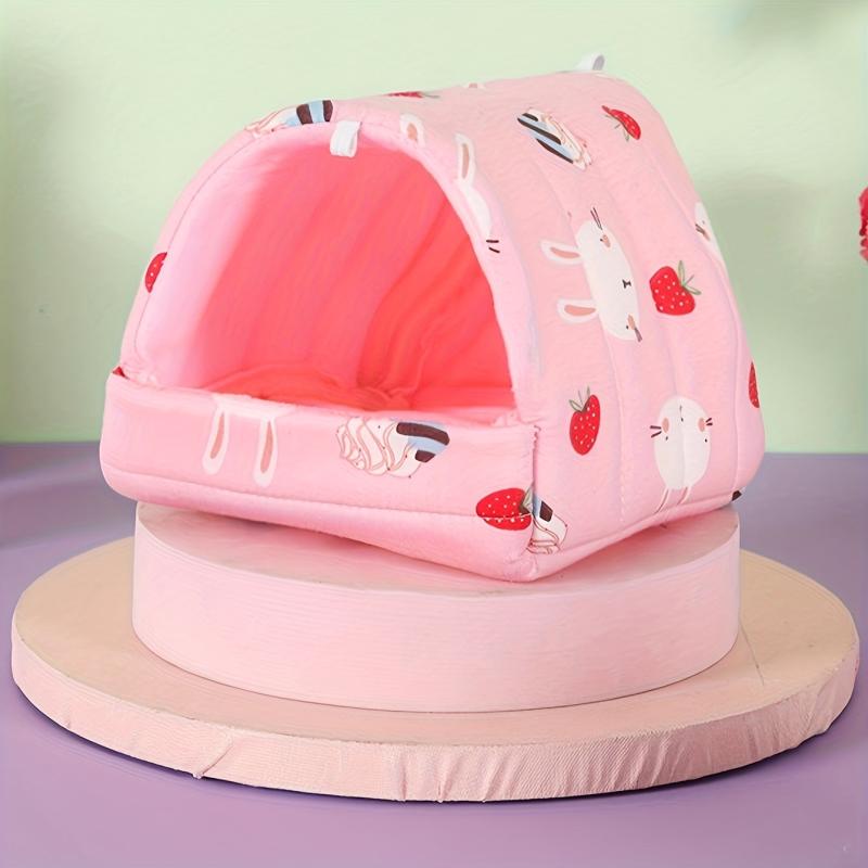 Cartoon Graphic Hamster Sleeping Bag Warm Nest Small Pet House