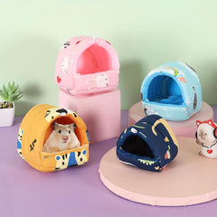 Cartoon Graphic Hamster Sleeping Bag Warm Nest Small Pet House