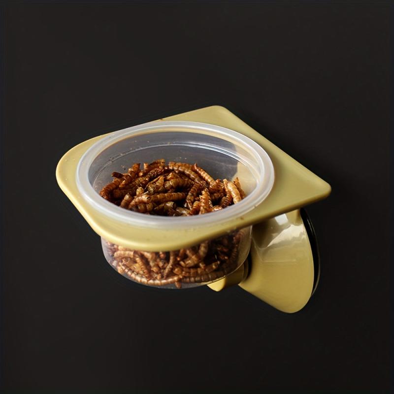 Small Pet Hanging Bowl for Reptile Food and Water