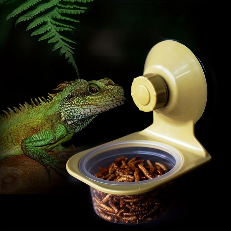 Small Pet Hanging Bowl for Reptile Food and Water