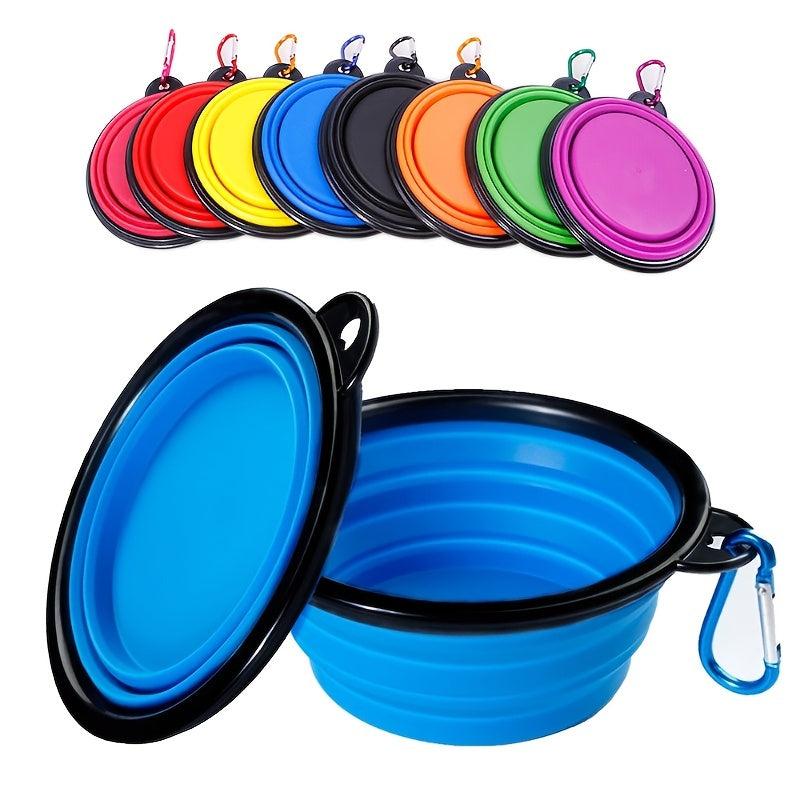 Collapsible Small Animal Bowl Pet Travel Bowl Rabbit Food & Water Bowl
