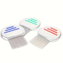 Stainless Steel Tooth Comb Cat Hair Remover Comb