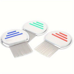 Stainless Steel Tooth Comb Cat Hair Remover Comb