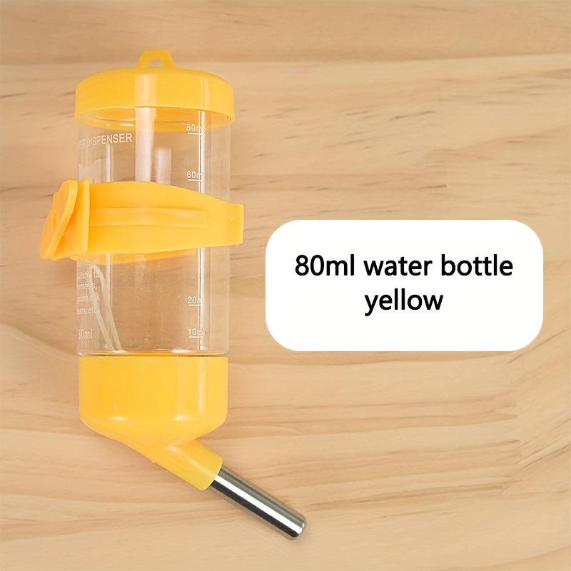 1pc Hamster Water Bottle Leak Proof Water Dispenser 80ML Hanging Type