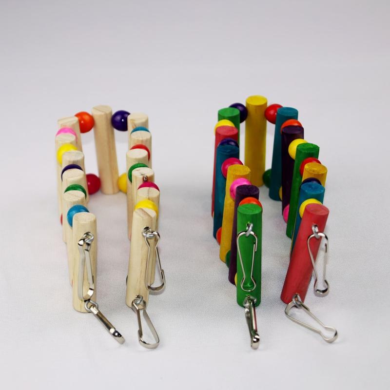 Pet Suspension Bridge Stick Climbing Ladder for Small Pets