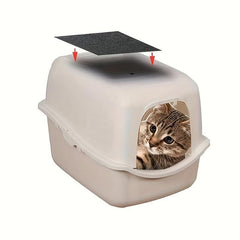 3pcs Pet Activated Carbon Filter for Cat Litter Boxes