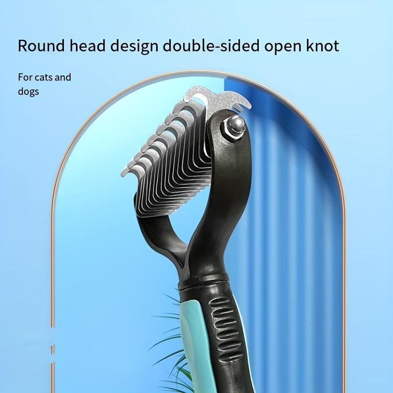 Double Sided Pet Grooming Comb for Cats and Dogs