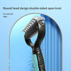 Double Sided Pet Grooming Comb for Cats and Dogs