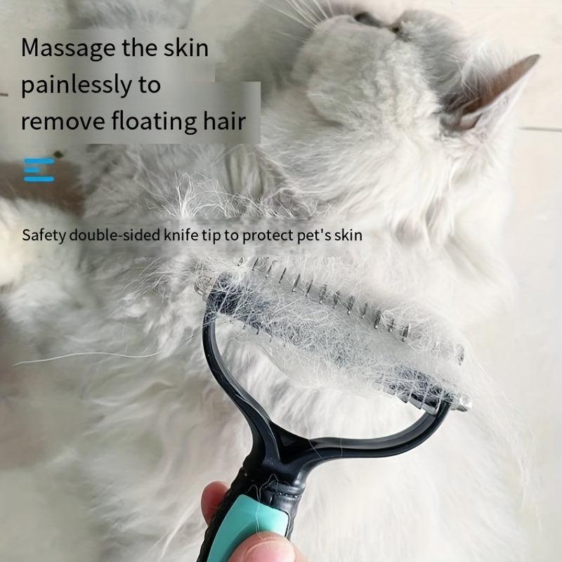 Double Sided Pet Grooming Comb for Cats and Dogs
