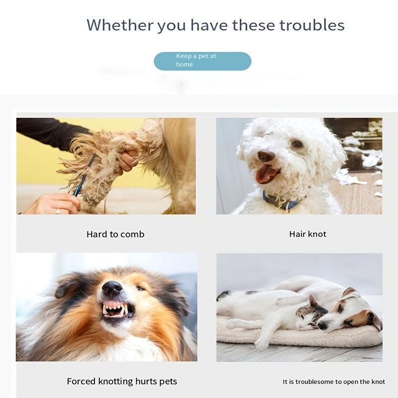 Pet Hair Open Knot Comb Grooming Tool for Dogs and Cats