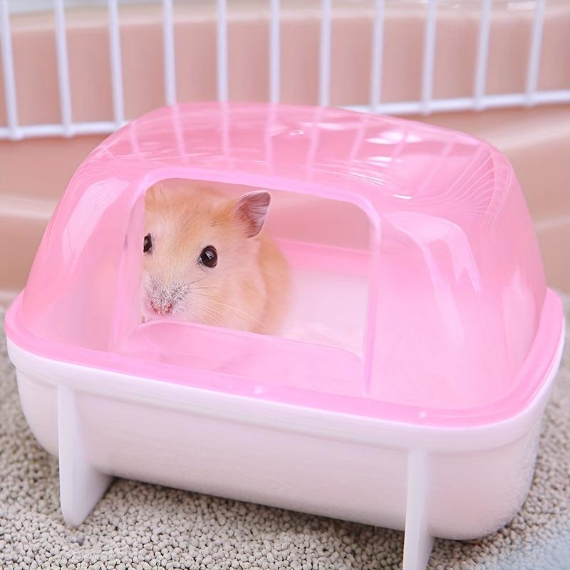 Small Pet Hamster Chinchillas Toilet Bathing Accessories