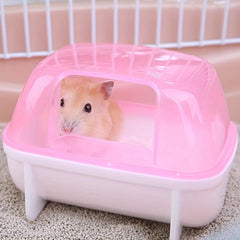 Small Pet Hamster Chinchillas Toilet Bathing Accessories