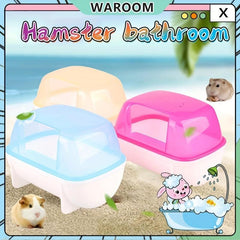 Small Pet Hamster Chinchillas Toilet Bathing Accessories