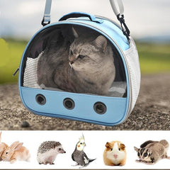 Portable Small Animal Carrier Bag for Guinea Pigs Hamsters Hedgehogs