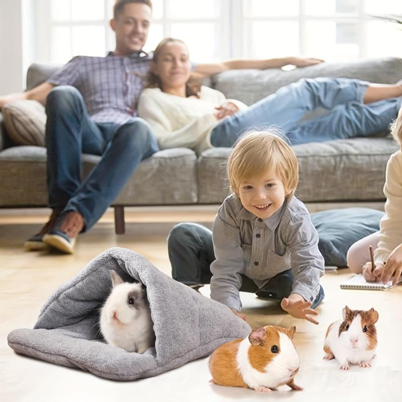 Cozy Small Pet Nest All Seasons Sleeping Bag for Big Hamster Squirrel Rat Rabbit