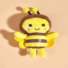 Cartoon Bee Pet Plush Toy For Dog Cat Chew Toy