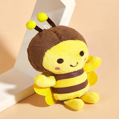 Cartoon Bee Pet Plush Toy For Dog Cat Chew Toy