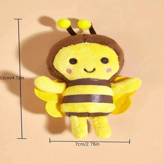 Cartoon Bee Pet Plush Toy For Dog Cat Chew Toy