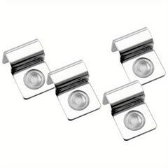 4pcs Stainless Steel Aquarium Glass Cover Clip Support Holder