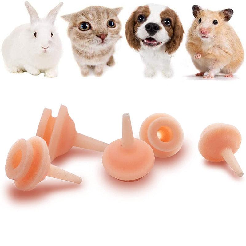 Silicone Pet Pacifier for Small Animals Easy Feeding Tool