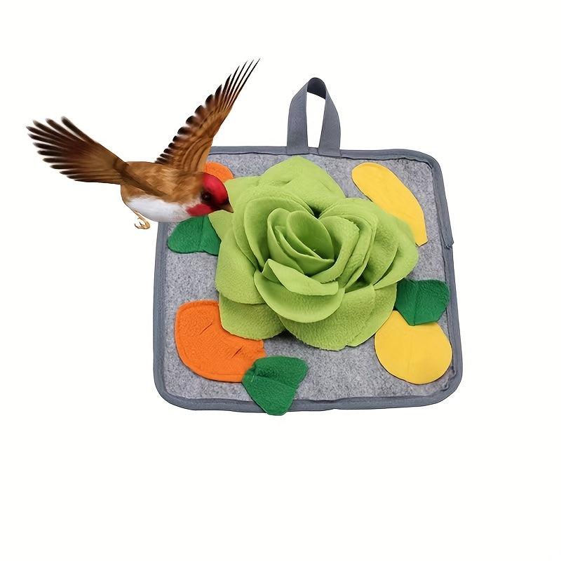 Interactive Rabbit Snuffle Mat IQ Training Foraging Fun Play Mat