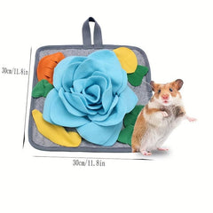 Interactive Rabbit Snuffle Mat IQ Training Foraging Fun Play Mat