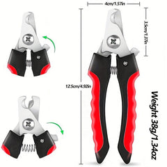 Dog Nail Clippers for Large Medium Small Dogs with Nano File