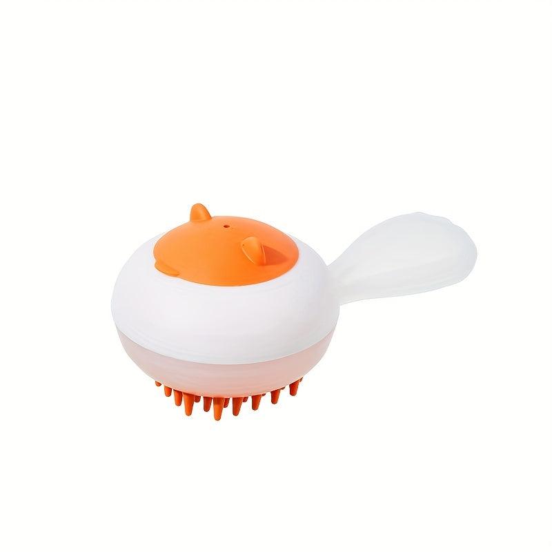 Rabbit Silicone Massage Comb Grooming Tool