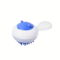 Rabbit Silicone Massage Comb Grooming Tool