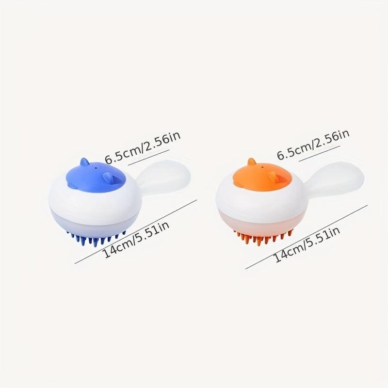 Rabbit Silicone Massage Comb Grooming Tool
