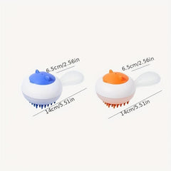 Rabbit Silicone Massage Comb Grooming Tool