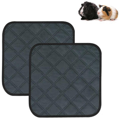 2pcs Hamster Cage Mat Small Animals Bed Mat Guinea Pig Cushion