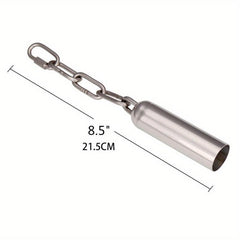 Stainless Steel Bell Toy For Birds Heavy Duty Bird Cage Toys