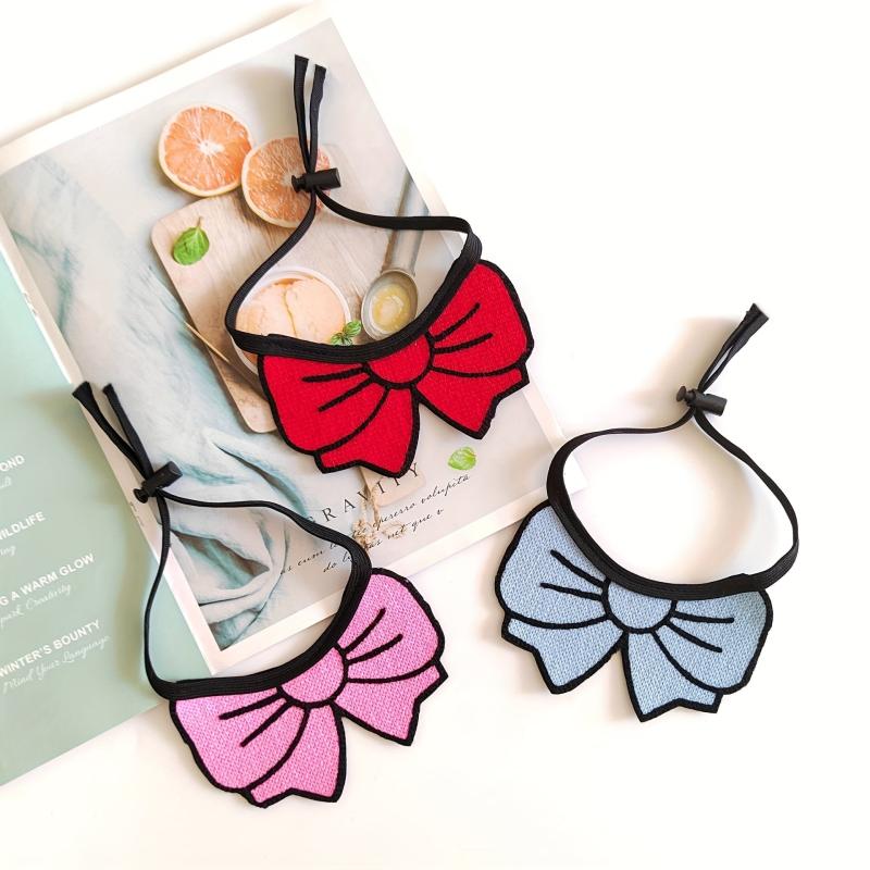 Summer Adjustable Bow Pet Necktie Dog And Cat Collar