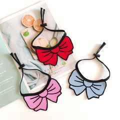 Summer Adjustable Bow Pet Necktie Dog And Cat Collar