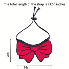 Summer Adjustable Bow Pet Necktie Dog And Cat Collar