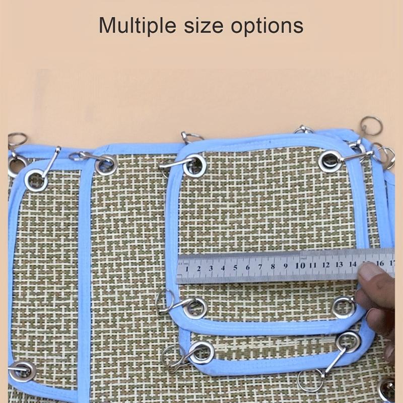 Rattan Hammock Bed for Small Animals with Sturdy Hook