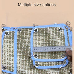 Rattan Hammock Bed for Small Animals with Sturdy Hook