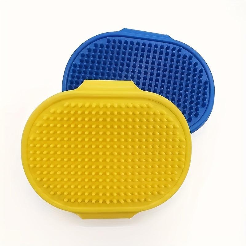 Silicone Pet Shampoo Brush For Dogs & Cats