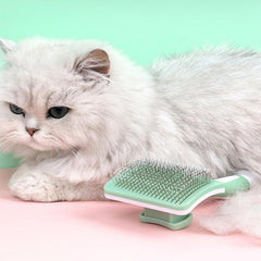 Self Cleaning Slicker Brush For Dog and Cat Grooming