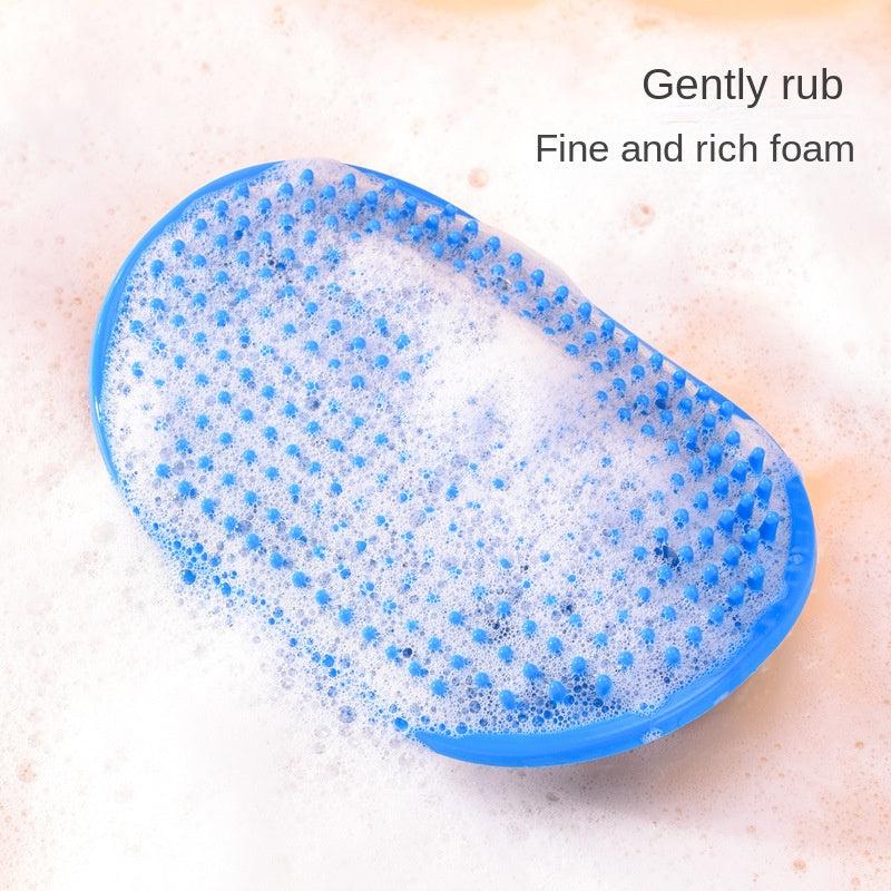 Portable Silicone Pet Bath Brush - Easy To Clean